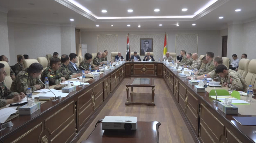 Wezareta Pêşmerge û Hevpeymanên Nêvdewletî  çaksazîya Hêza Pêşmerge  dinirxînin